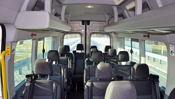 Ford Transit Wnętrze