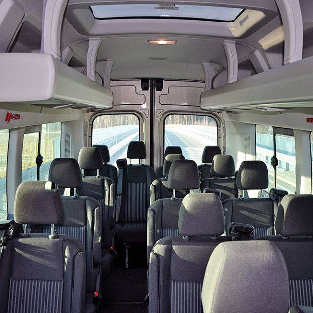 Ford Transit Wnętrze