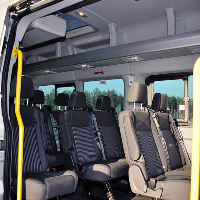 Ford Transit Wnętrze